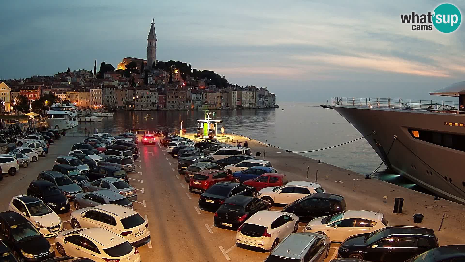 Webcam ROVIGNO Panorama della Città di Rovinj – Istria