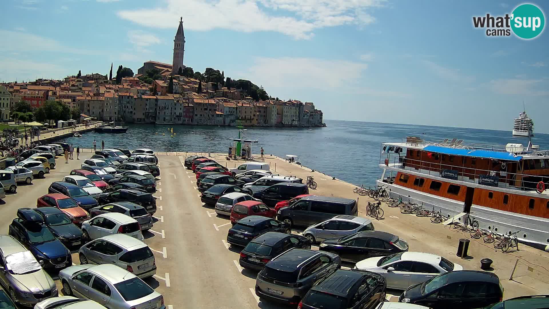 ROVINJ WEBCAM panorama of city – Istria – Croatia