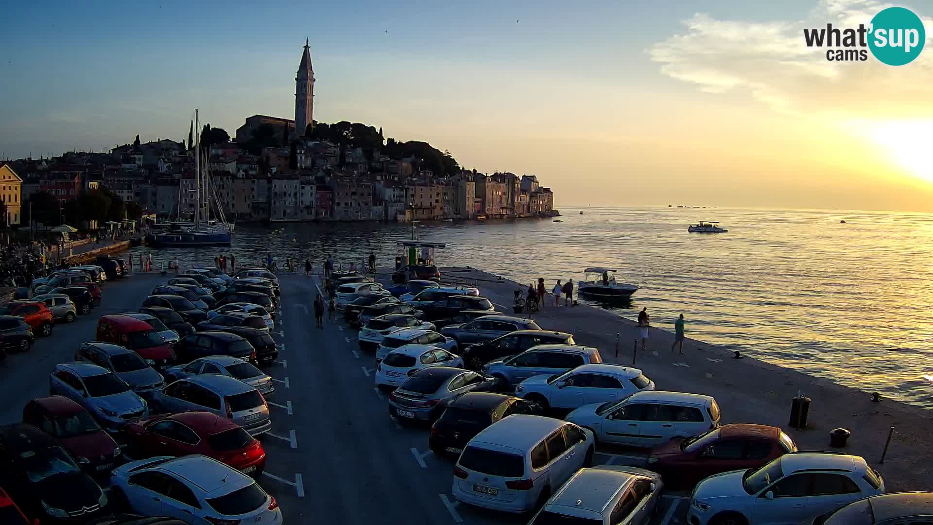 ROVINJ WEBCAM panorama of city – Istria – Croatia