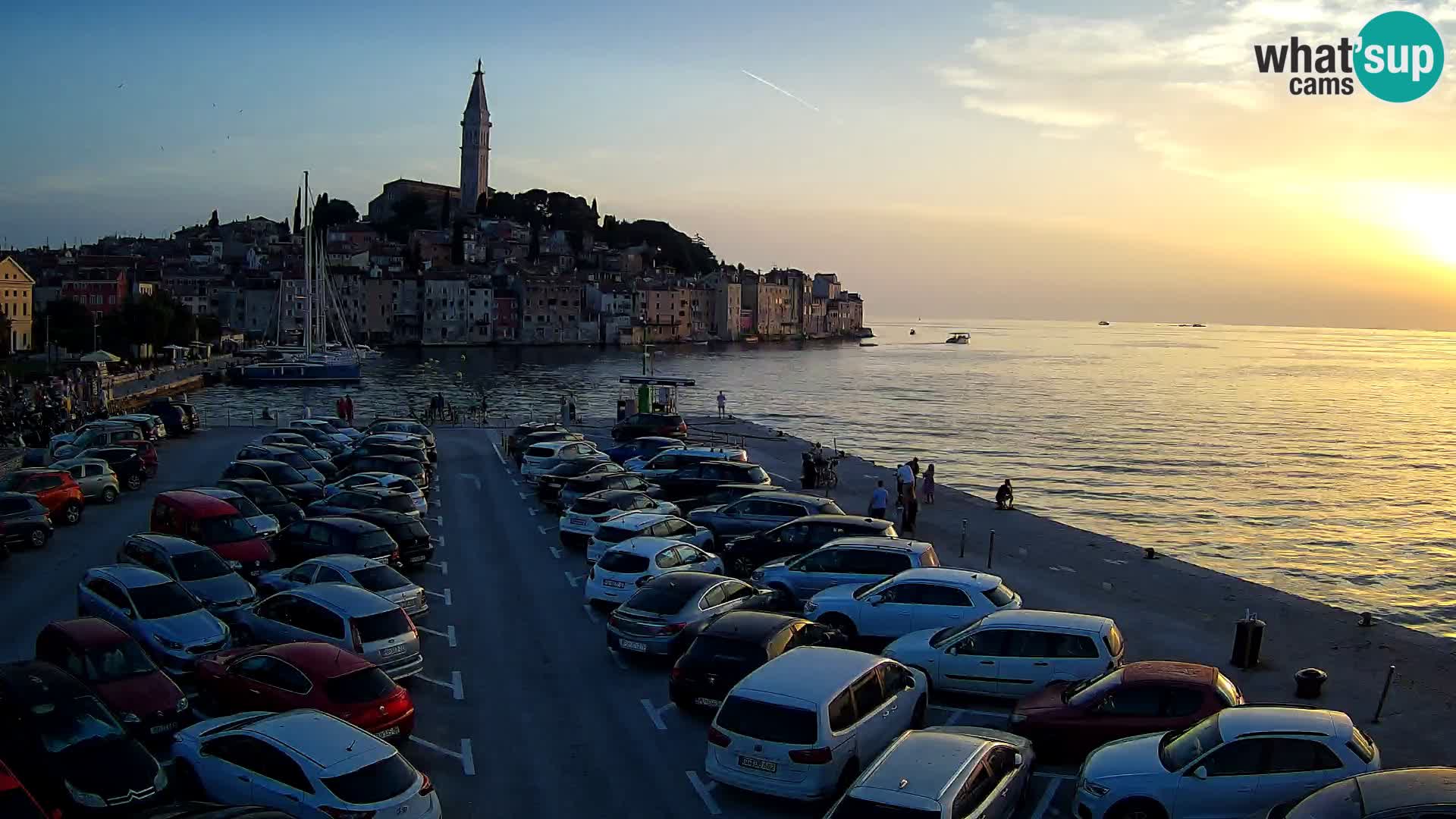 ROVINJ WEBCAM panorama of city – Istria – Croatia