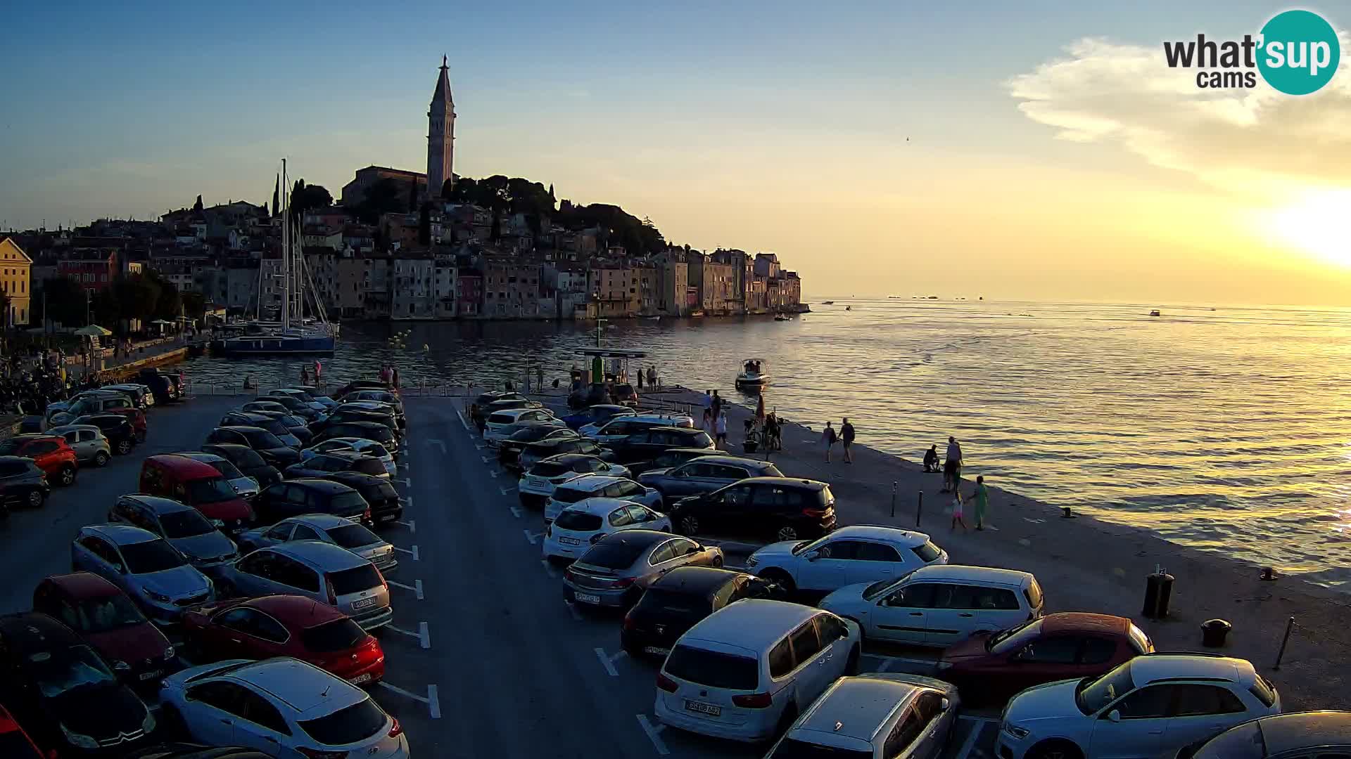 ROVINJ WEBCAM panorama of city – Istria – Croatia