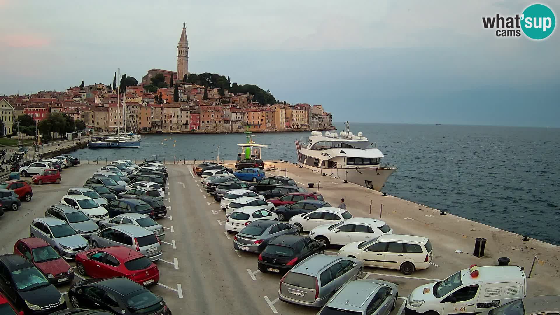 ROVINJ WEBCAM panorama of city – Istria – Croatia