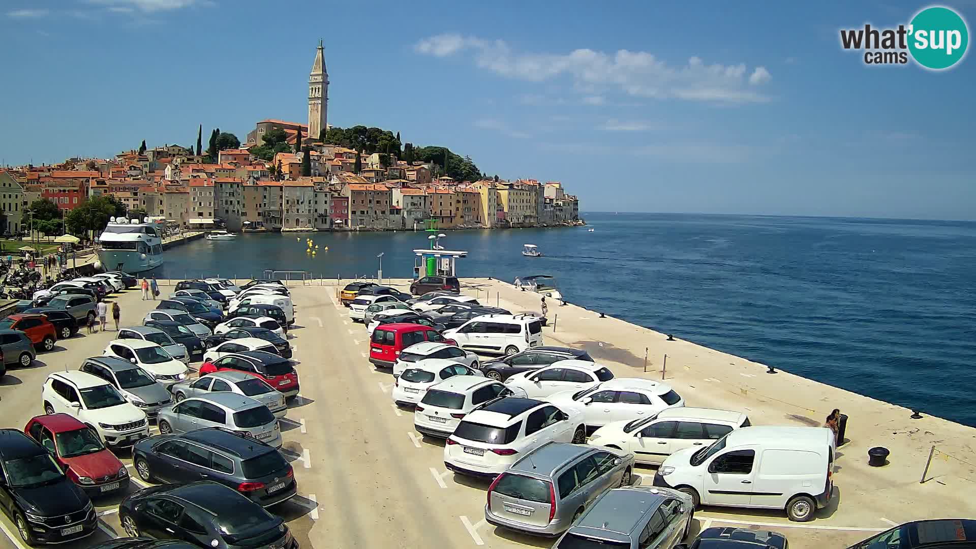 ROVINJ WEBCAM panorama of city – Istria – Croatia
