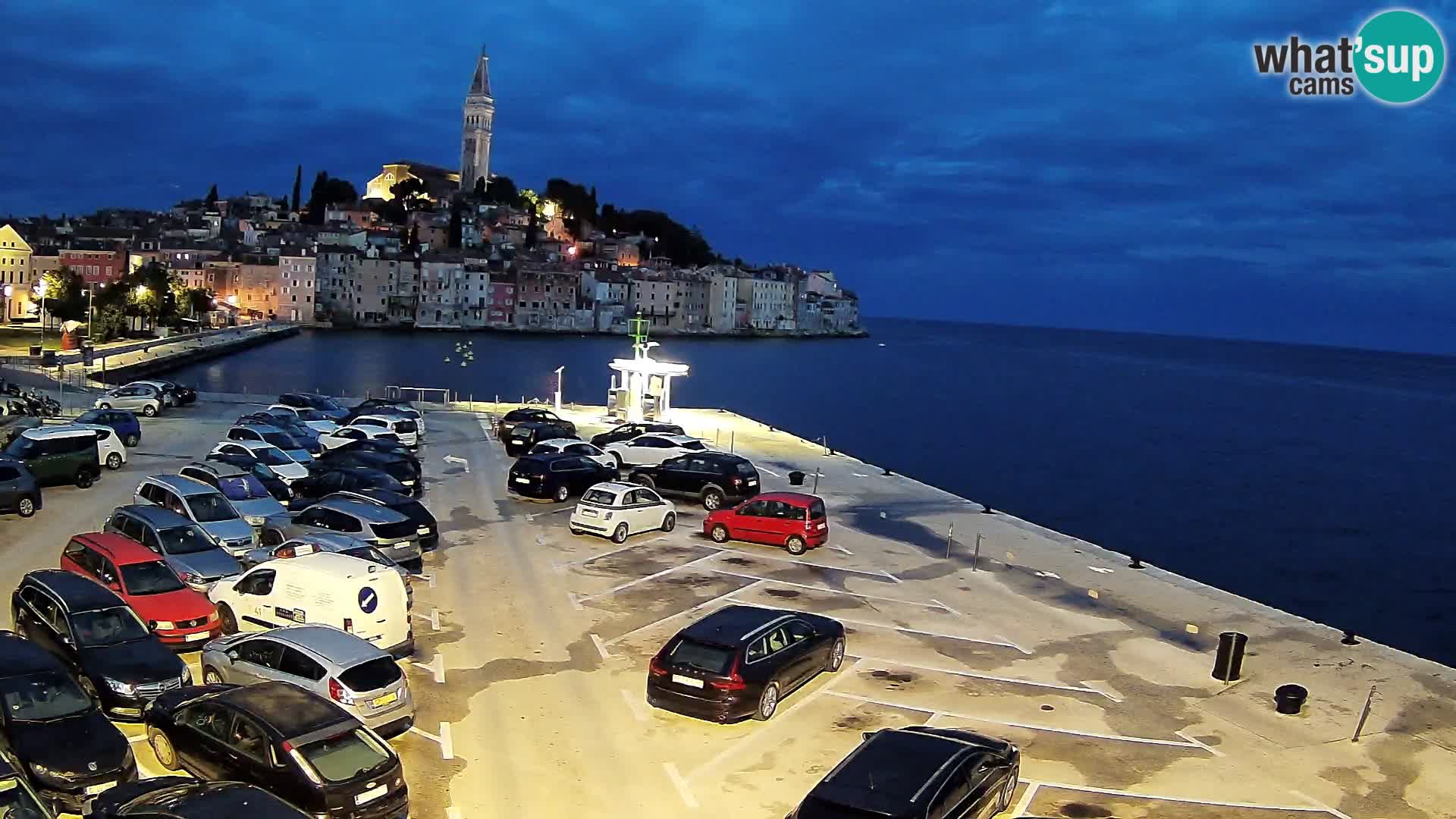 Webcam Rovinj panorama de la ciudad | Istria