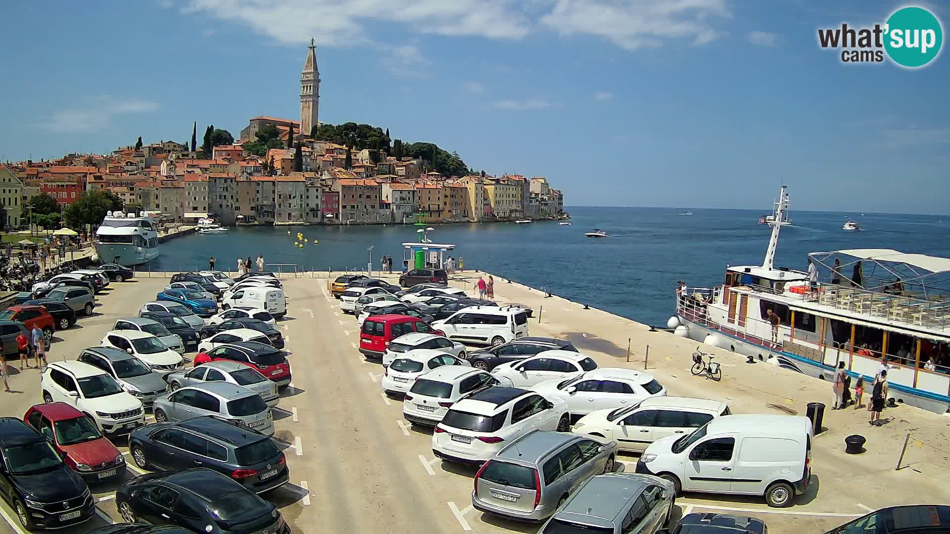 ROVINJ WEBCAM panorama of city – Istria – Croatia