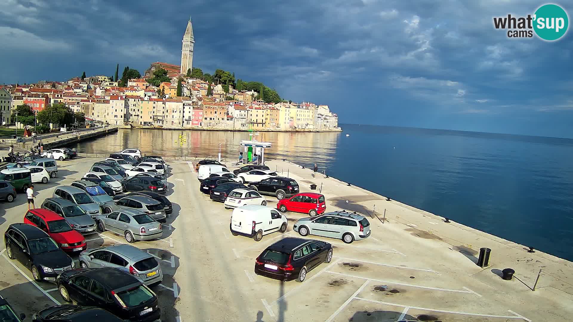 Webcam Rovinj panorama de la ciudad | Istria