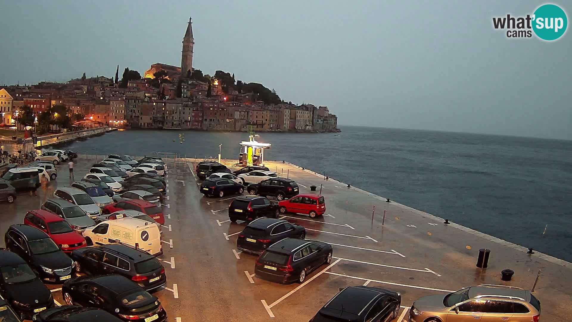 Webcam Rovinj panorama de la ciudad | Istria