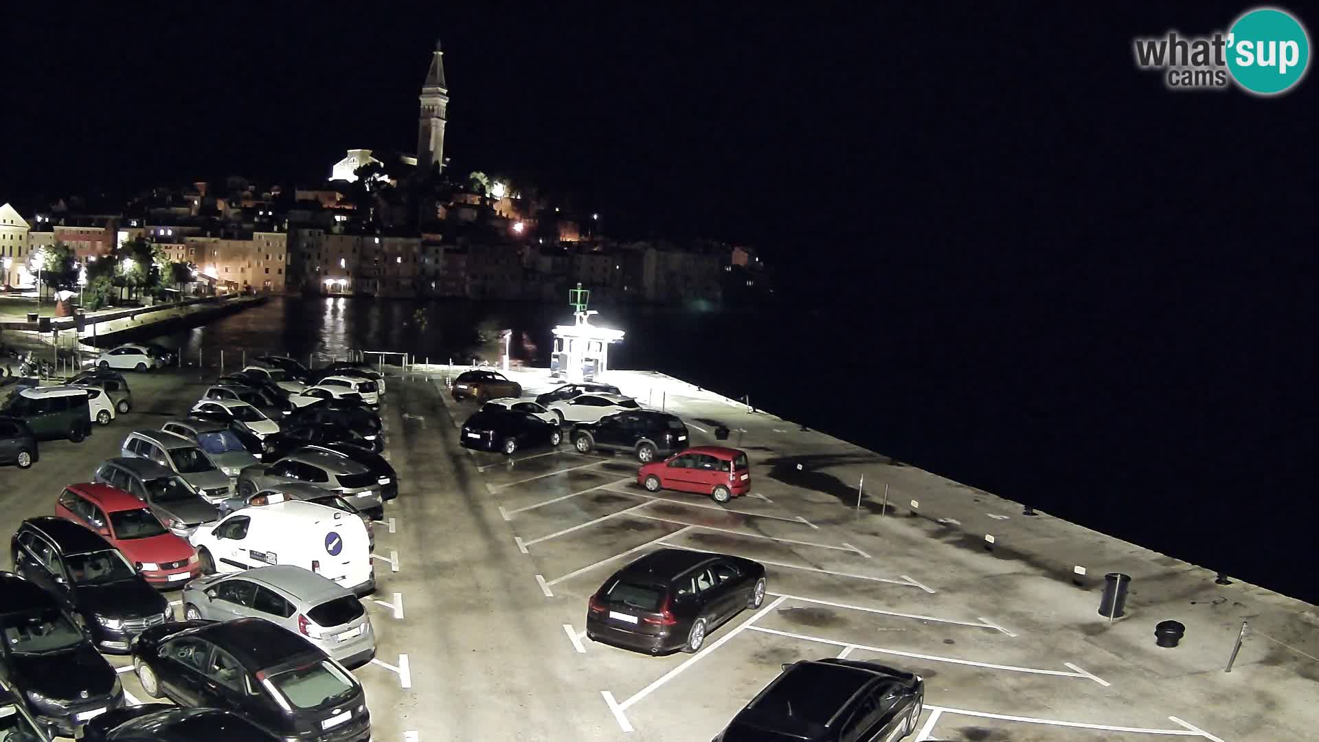 Webcam Rovinj panorama de la ciudad | Istria