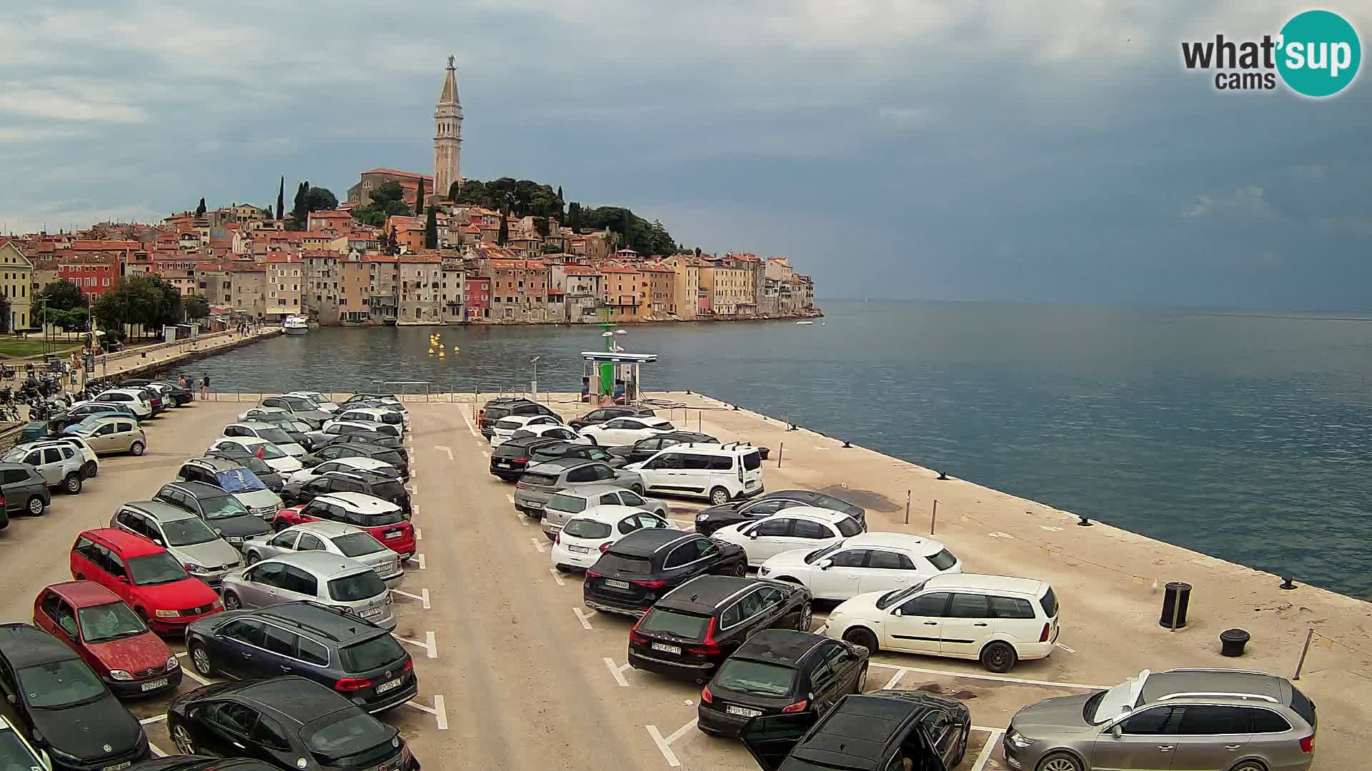 Webcam Rovinj panorama de la ciudad | Istria