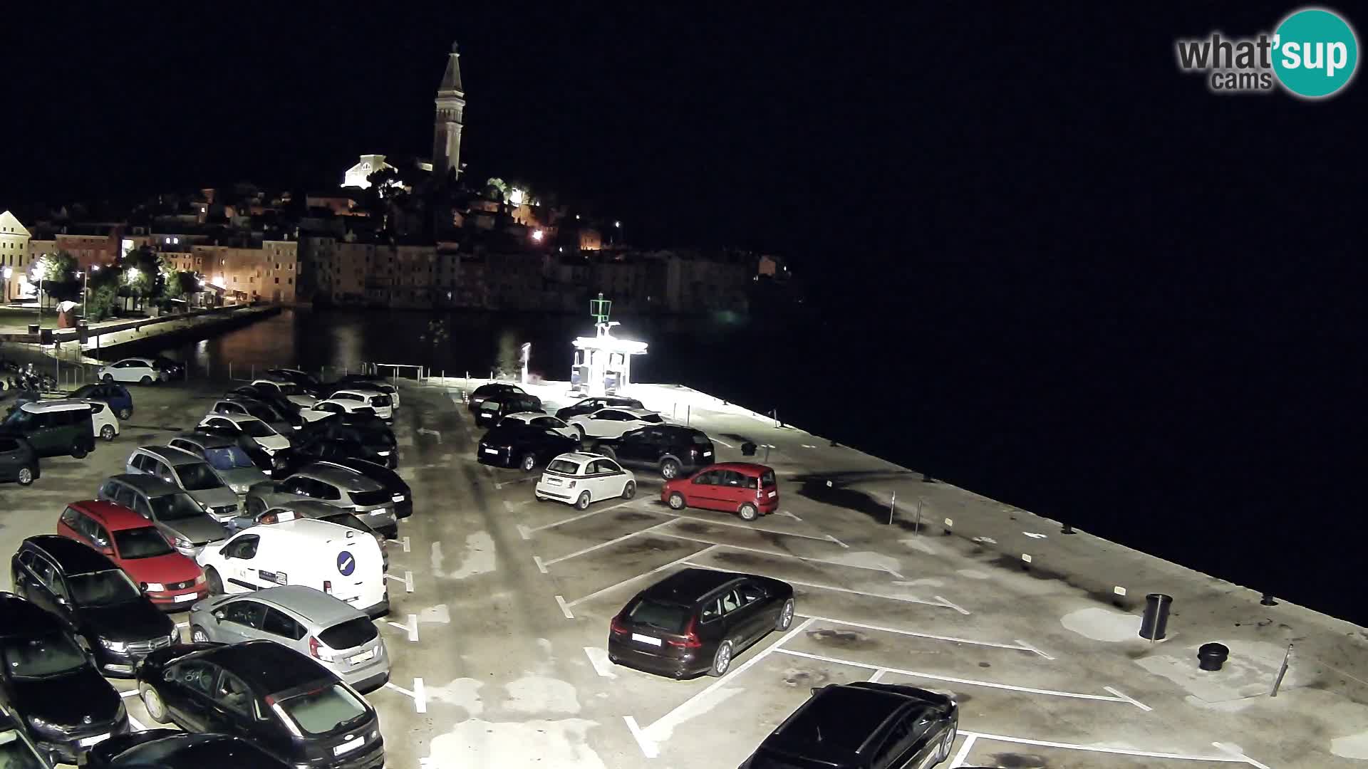 Web kamera Rovinj panorama grada
