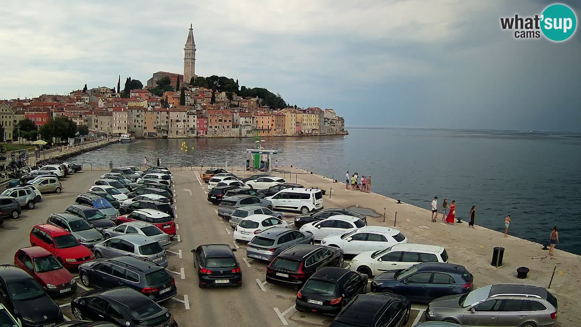 Webcam Rovinj panorama de la ciudad | Istria