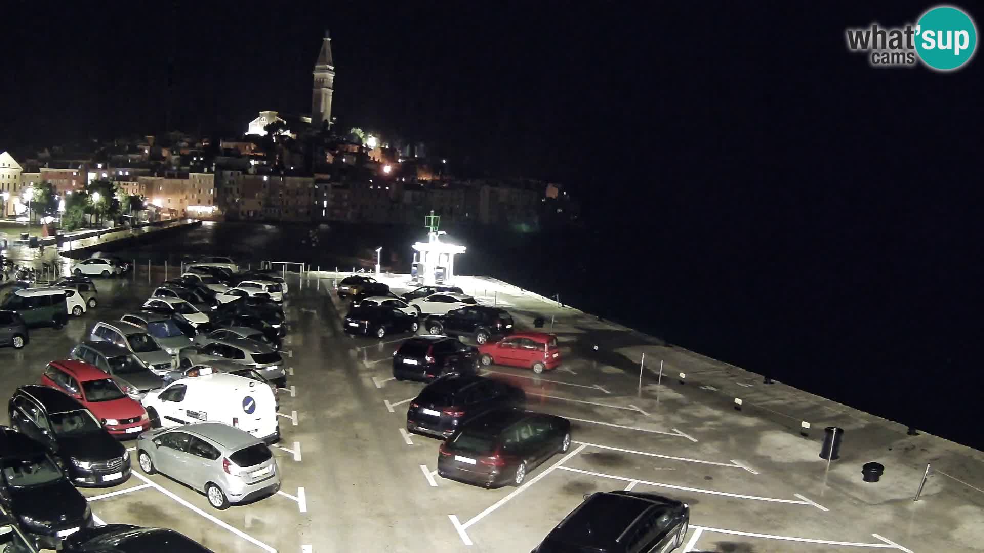 Web kamera Rovinj panorama grada