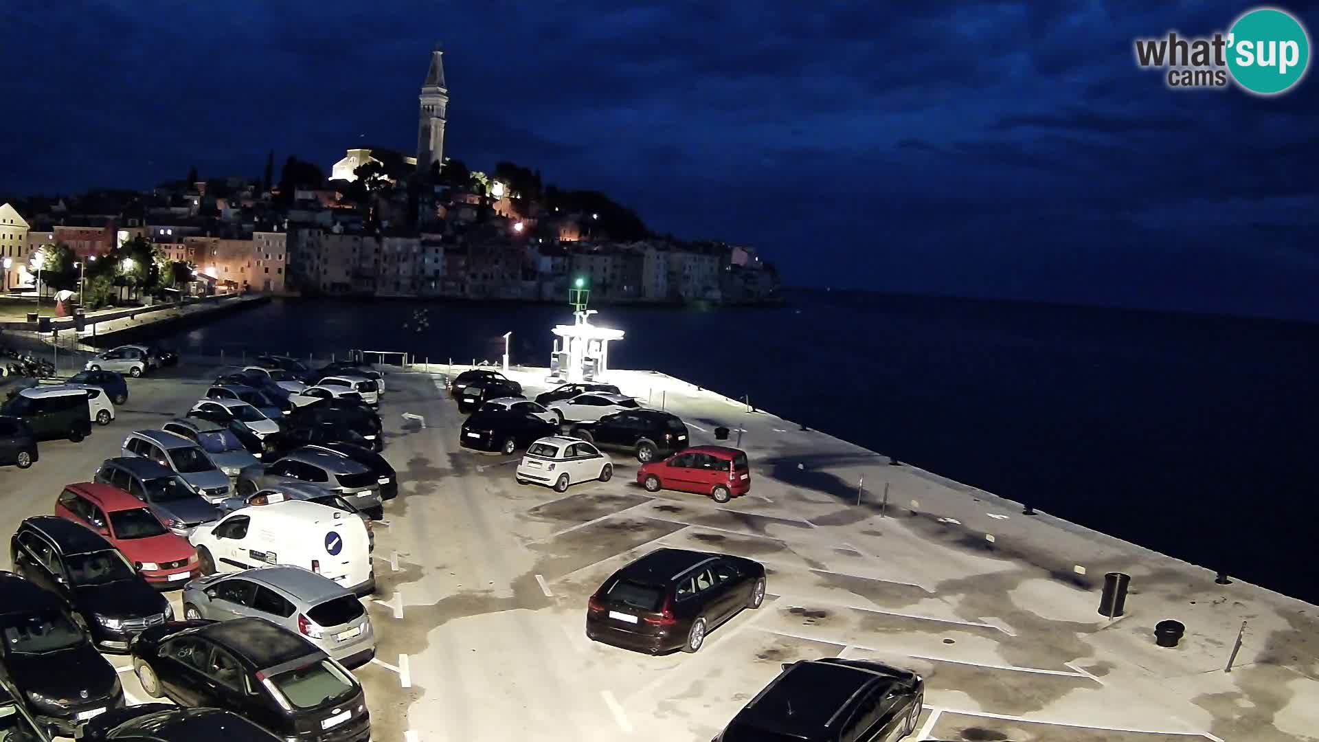 Web kamera Rovinj panorama grada