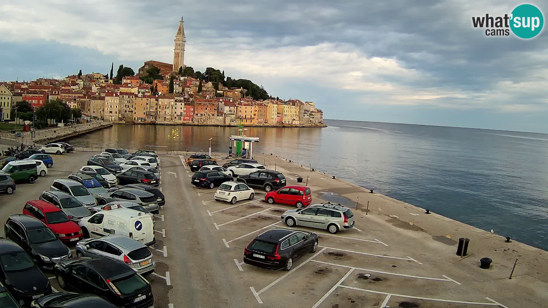 Web kamera Rovinj panorama grada