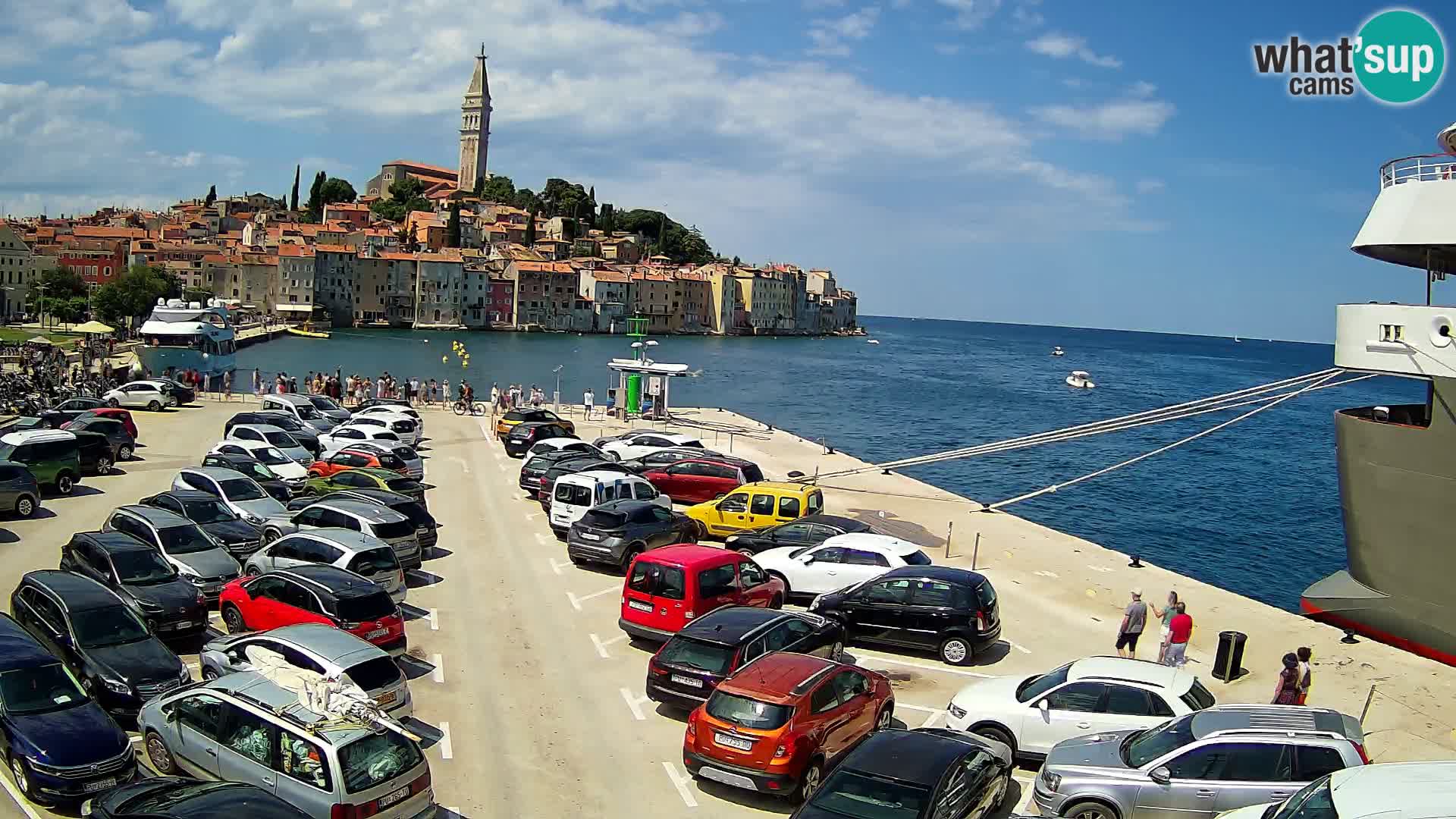 Webcam ROVIGNO Panorama della Città di Rovinj – Istria