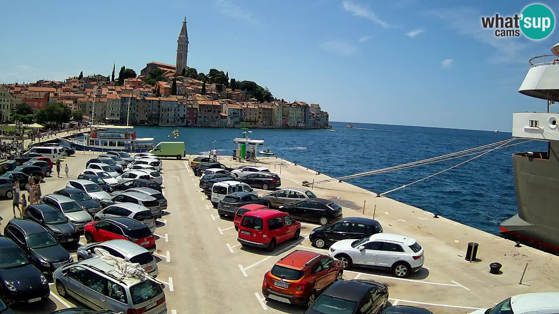 ROVINJ WEBCAM panorama of city – Istria – Croatia