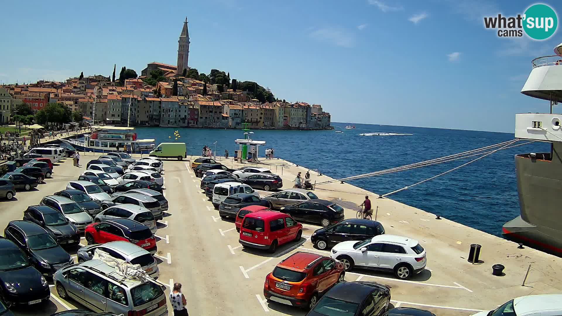 ROVINJ WEBCAM panorama of city – Istria – Croatia