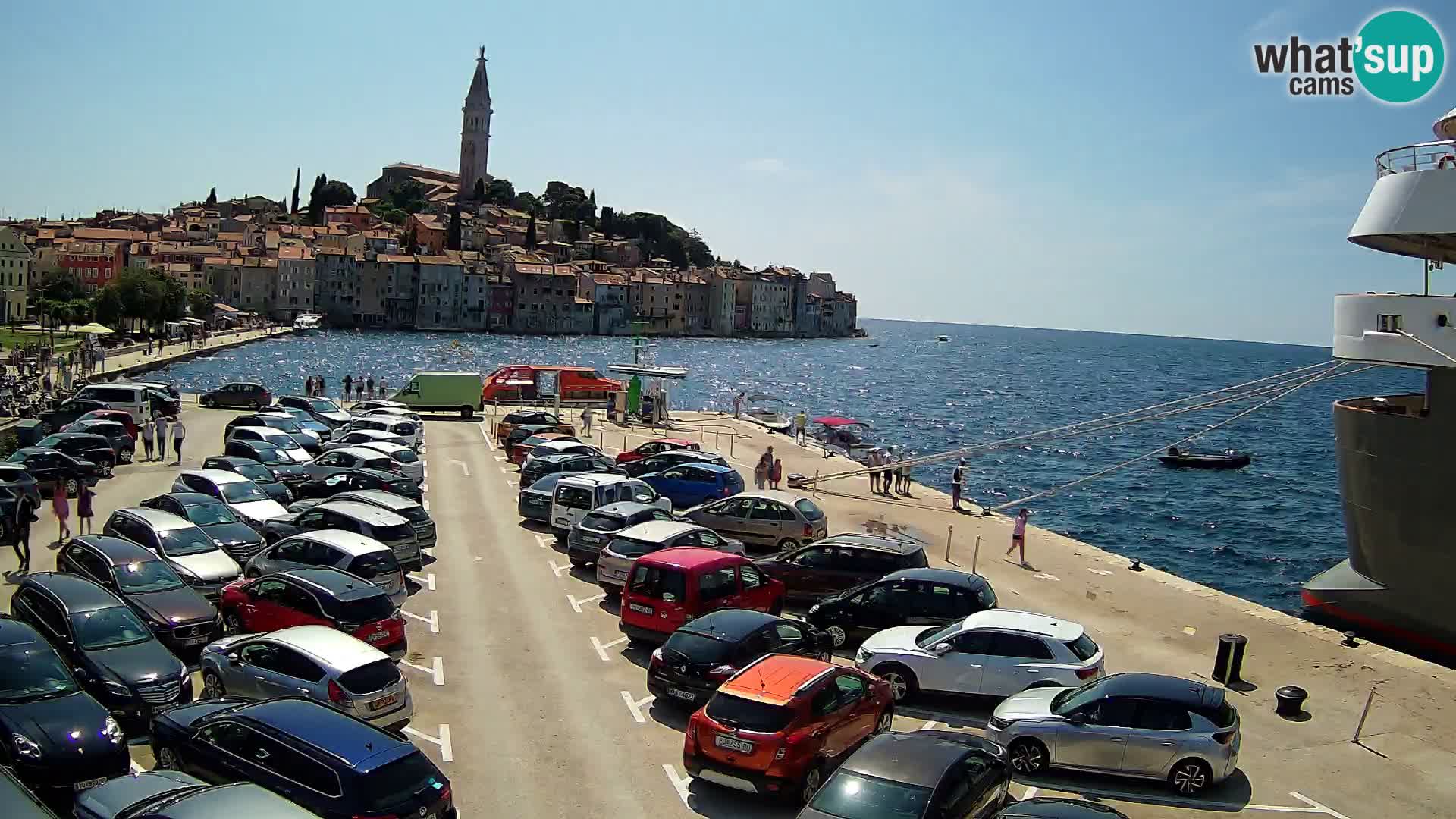 ROVINJ WEBCAM panorama of city – Istria – Croatia