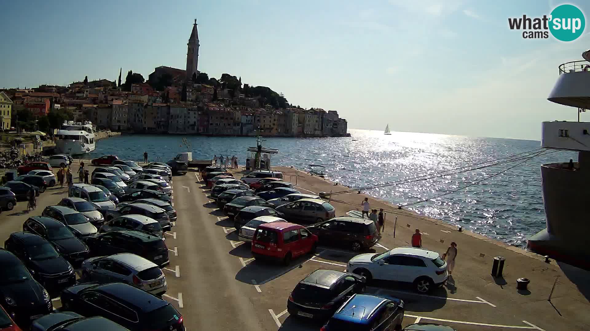 ROVINJ WEBCAM panorama of city – Istria – Croatia