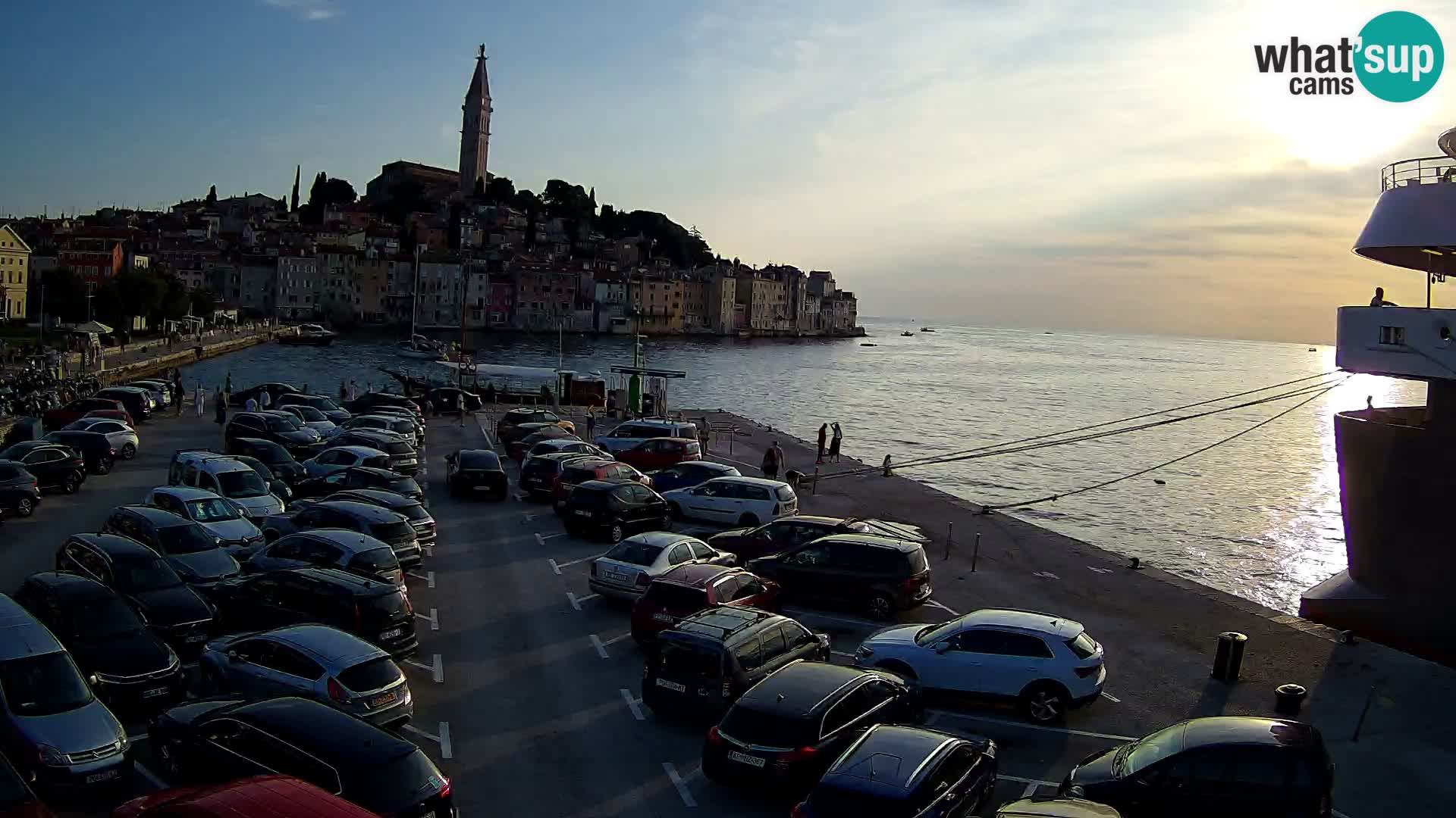 ROVINJ WEBCAM panorama of city – Istria – Croatia