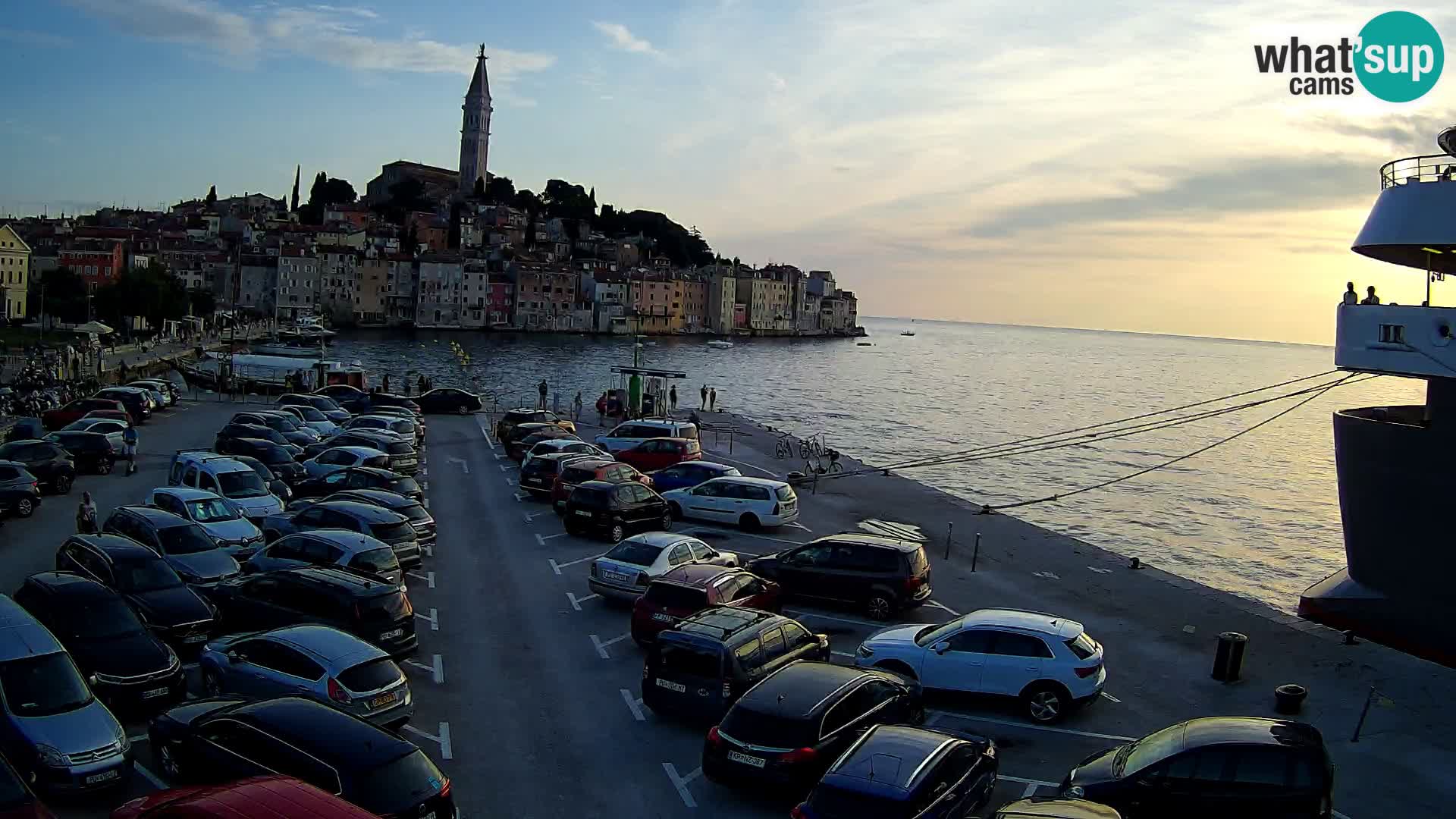 ROVINJ WEBCAM panorama of city – Istria – Croatia