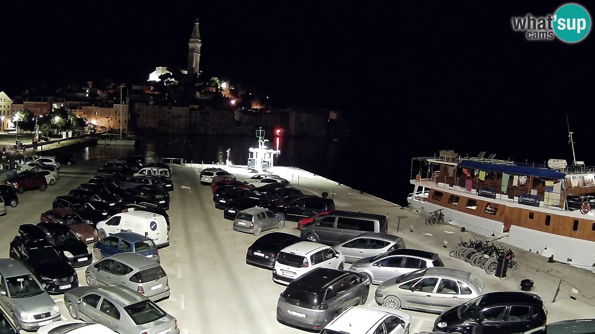 Web kamera Rovinj panorama grada