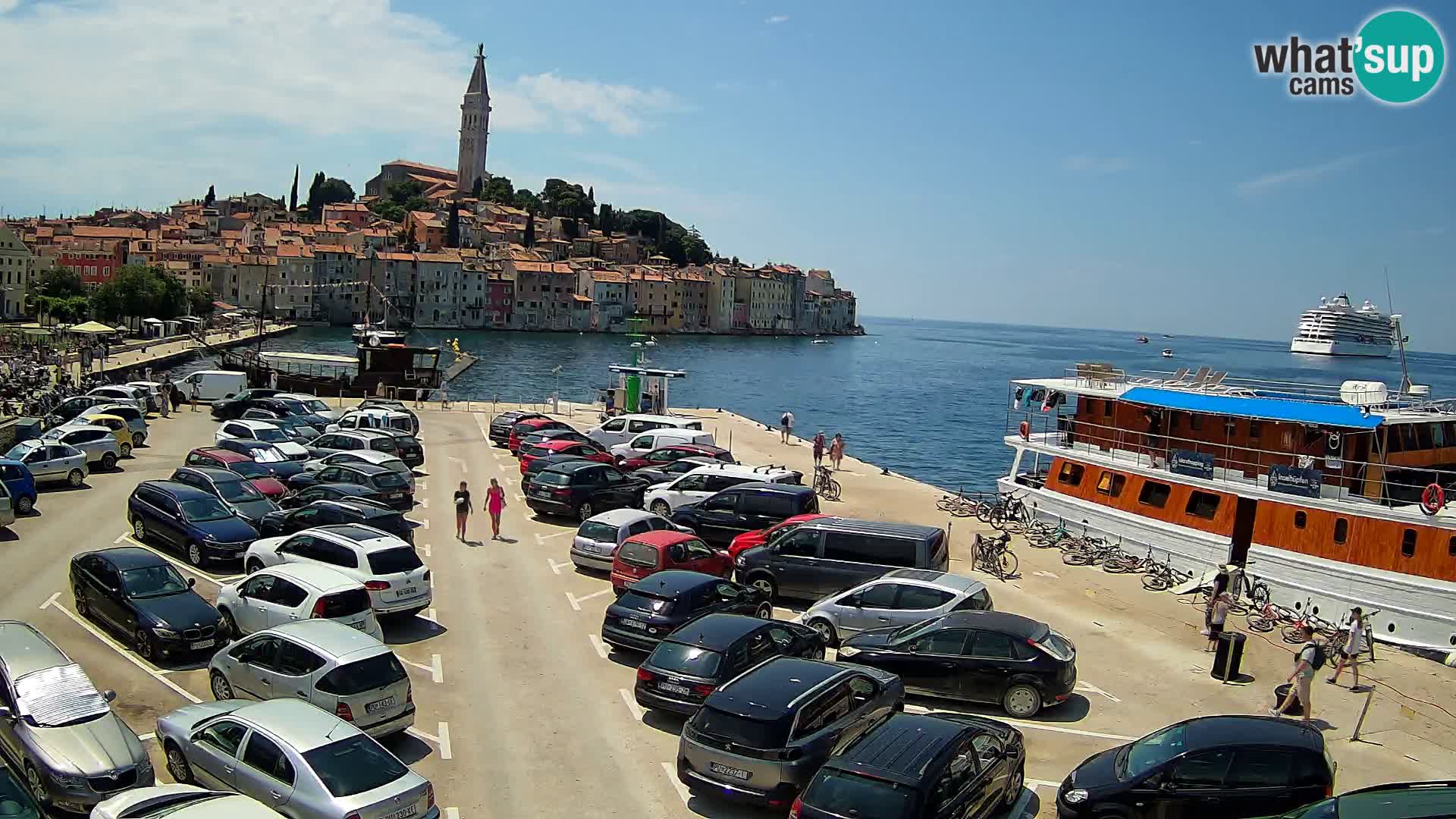 ROVINJ WEBCAM panorama of city – Istria – Croatia