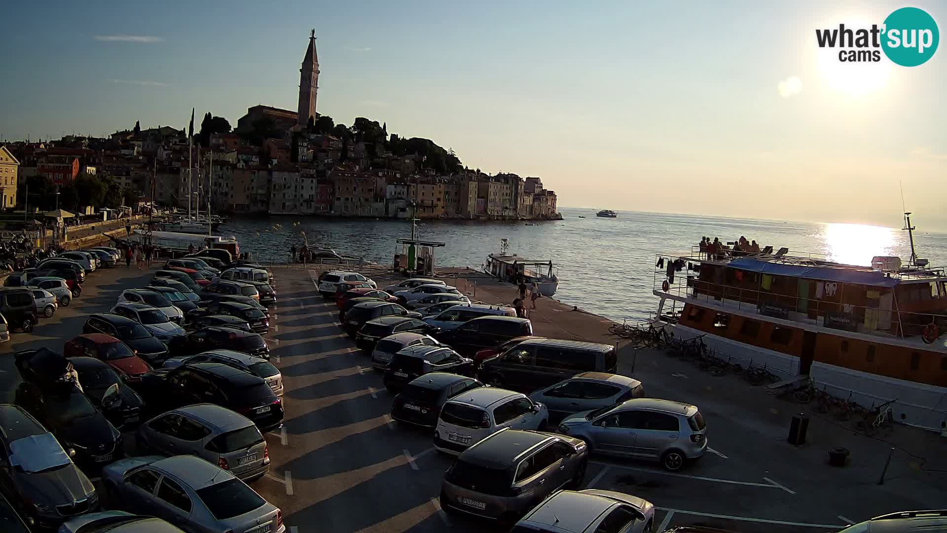 Webcam Rovinj panorama de la ciudad | Istria