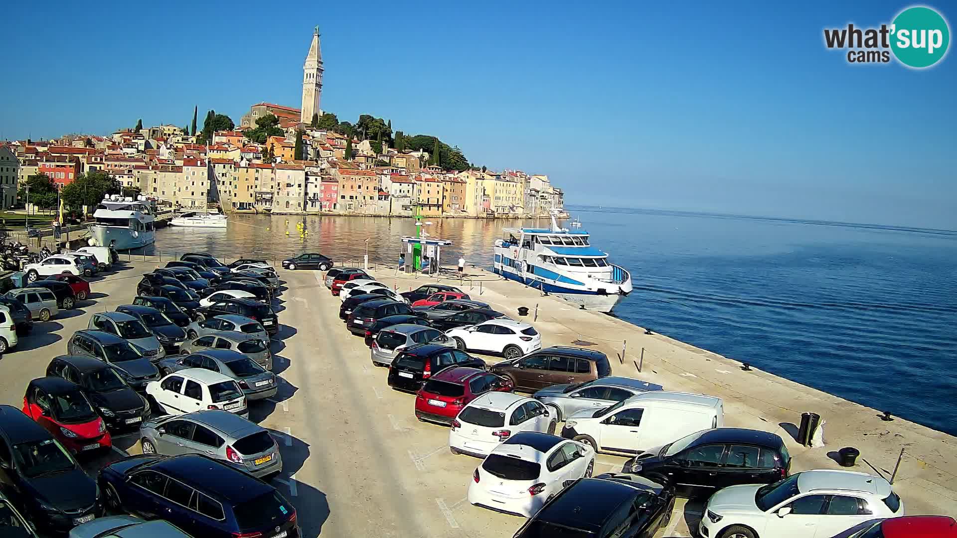 ROVINJ WEBCAM panorama of city – Istria – Croatia