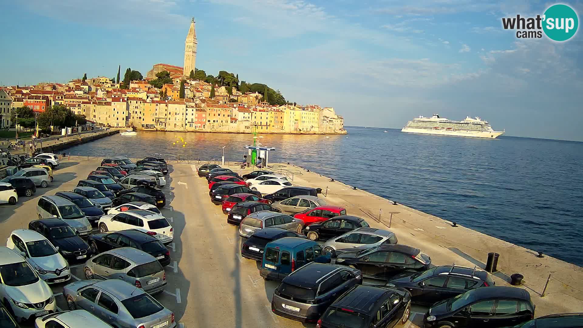 ROVINJ WEBCAM panorama of city – Istria – Croatia