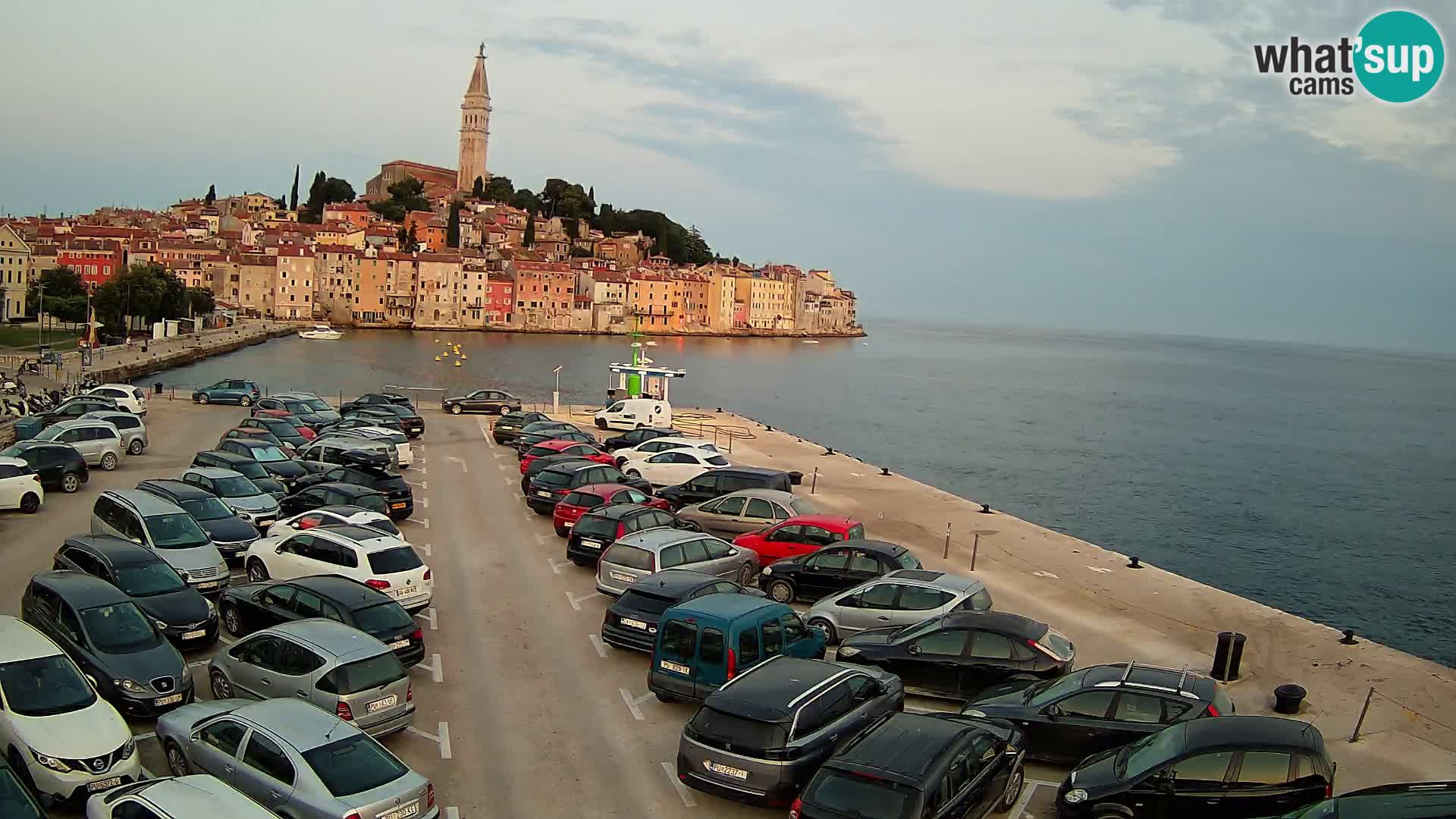 Webcam Rovinj panorama de la ciudad | Istria