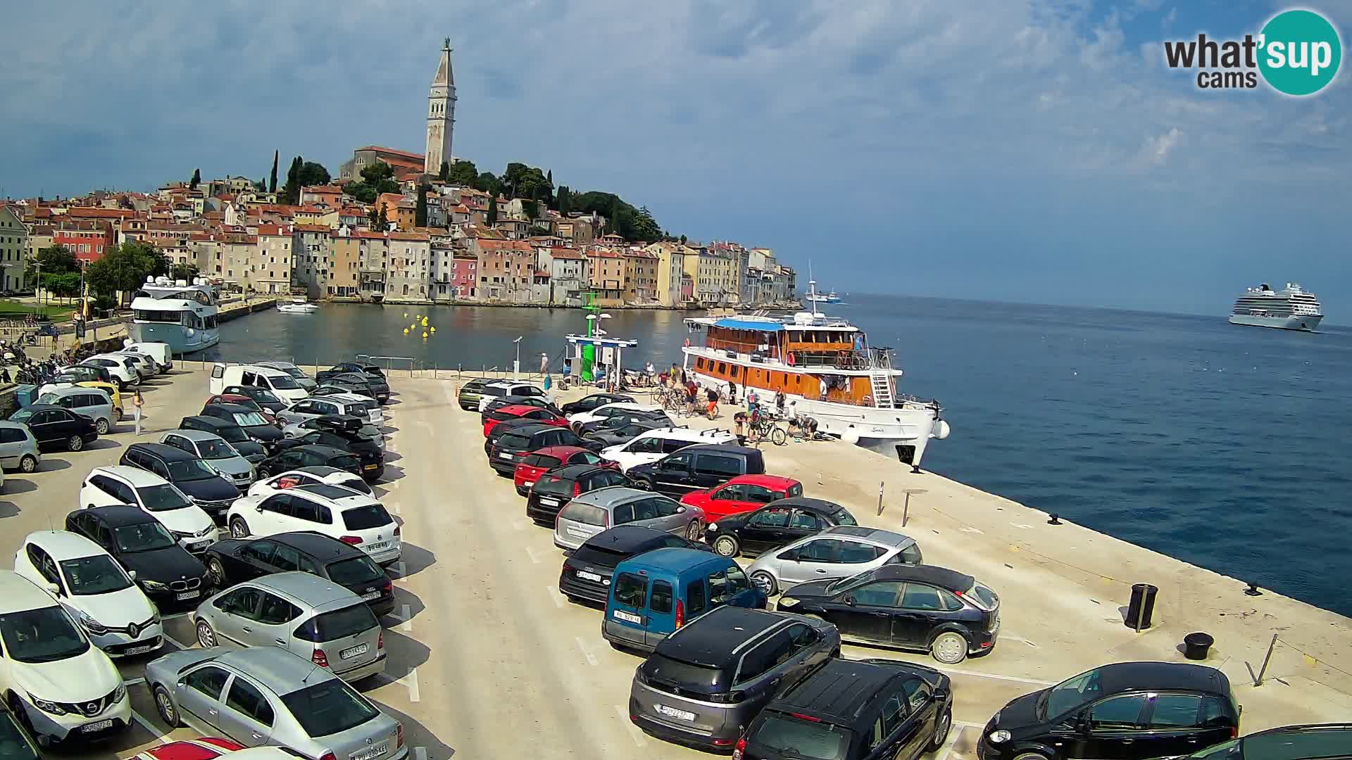 Webcam ROVIGNO Panorama della Città di Rovinj – Istria