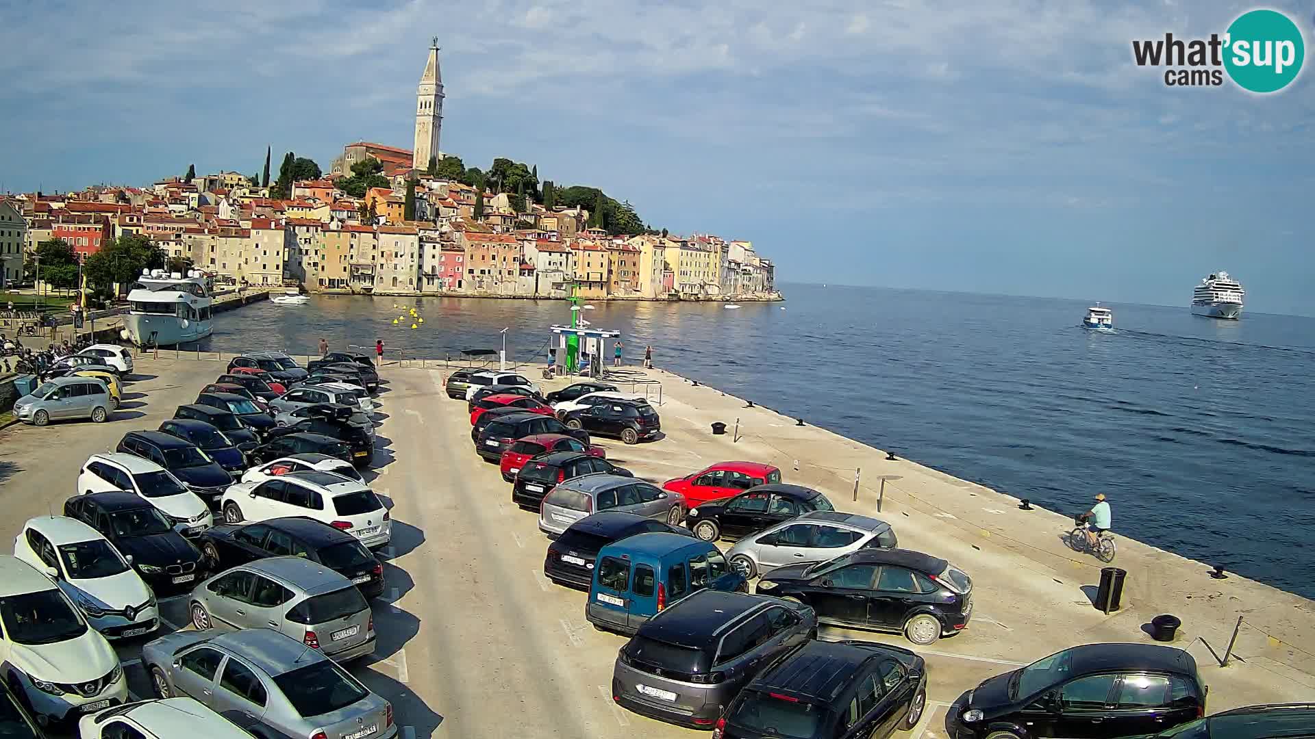 ROVINJ WEBCAM panorama of city – Istria – Croatia