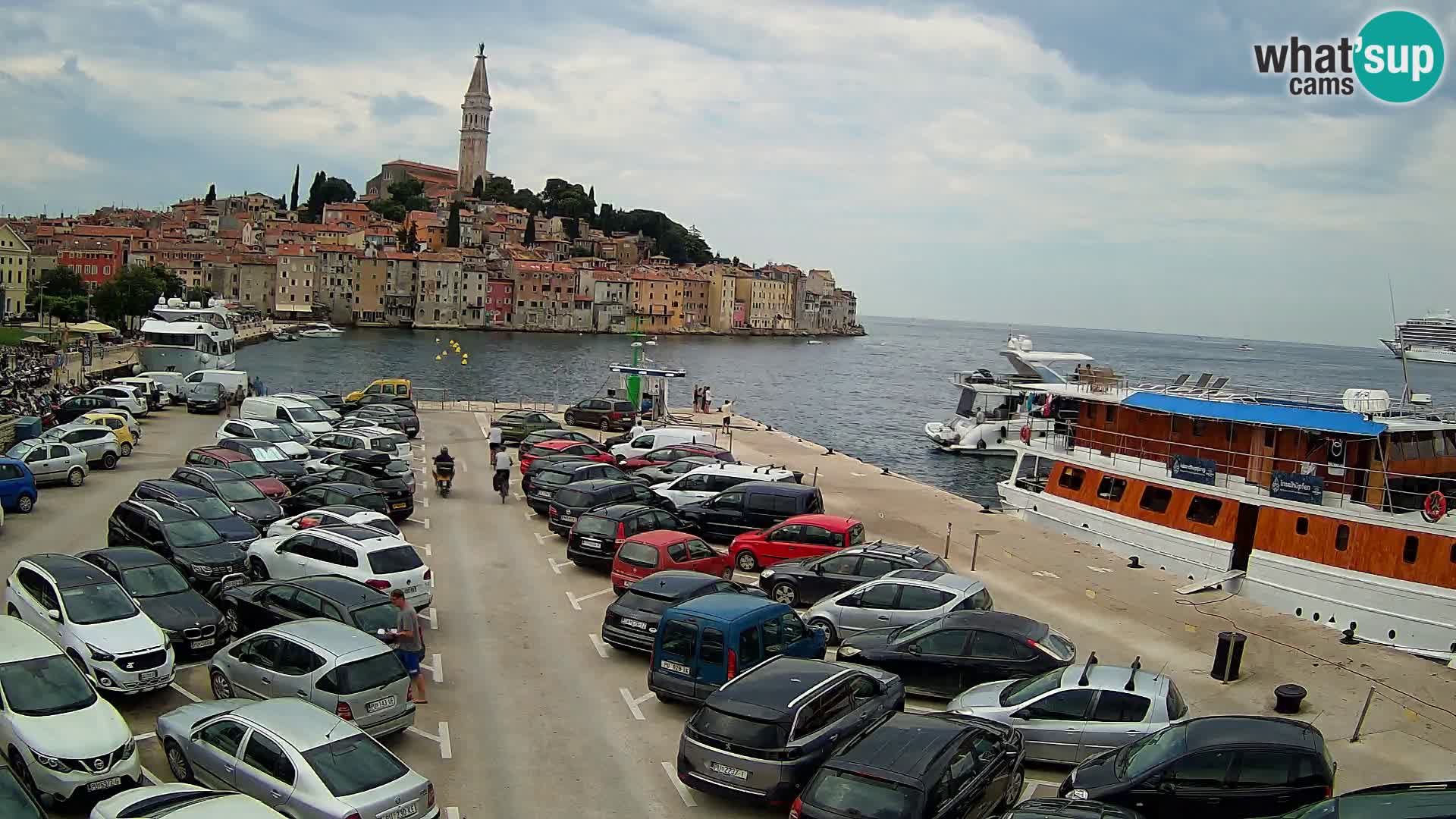 ROVINJ WEBCAM panorama of city – Istria – Croatia
