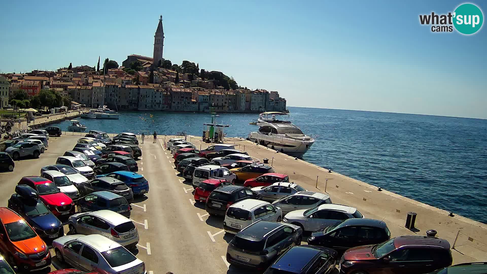 ROVINJ WEBCAM panorama of city – Istria – Croatia