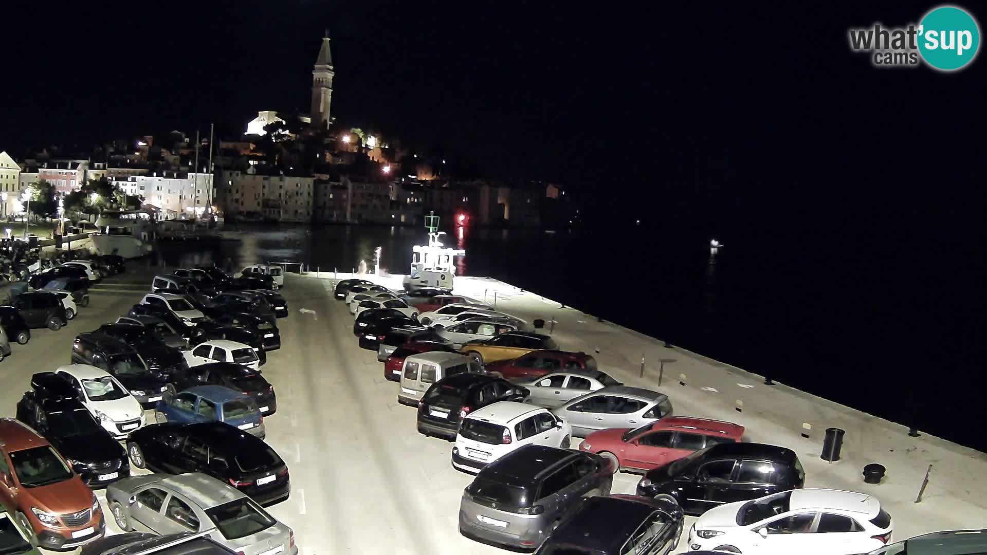 Web kamera Rovinj panorama grada