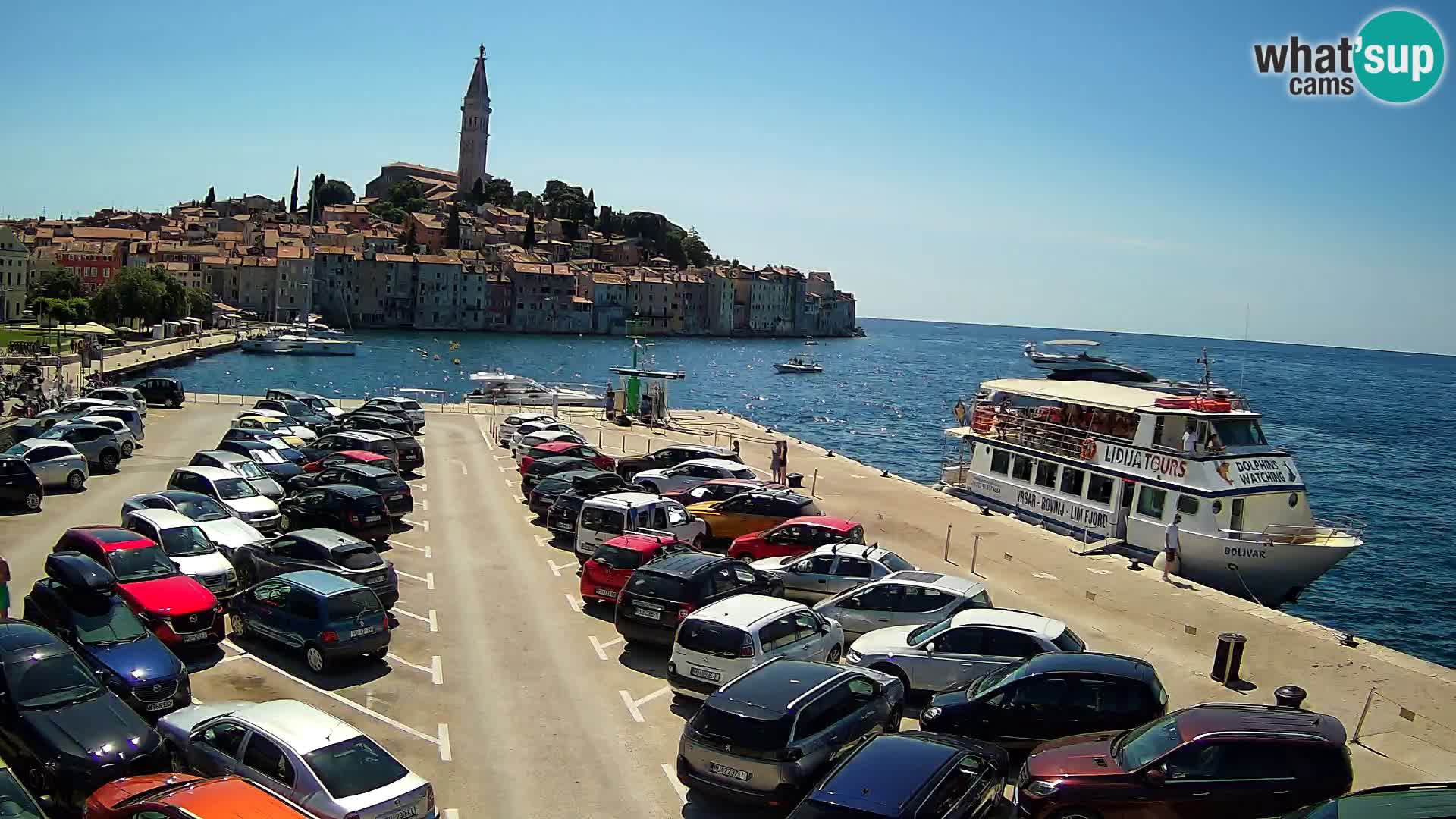 ROVINJ WEBCAM panorama of city – Istria – Croatia