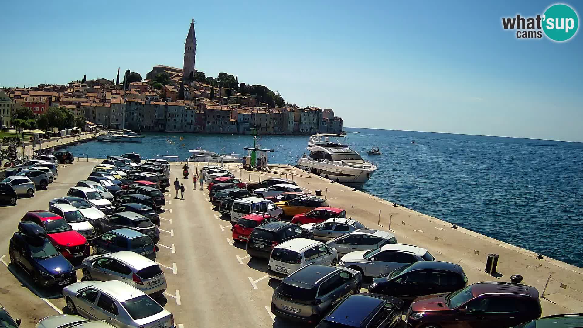 ROVINJ WEBCAM panorama of city – Istria – Croatia