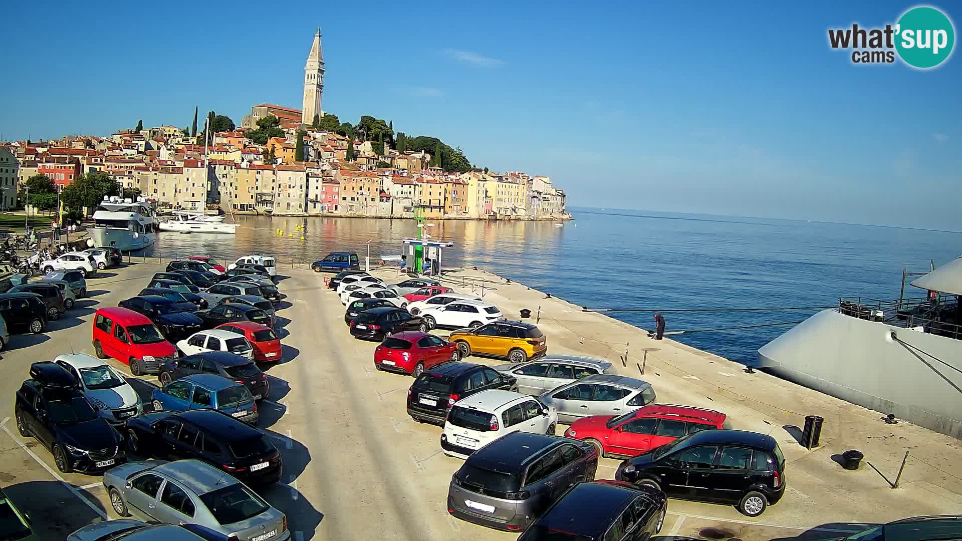 ROVINJ WEBCAM panorama of city – Istria – Croatia