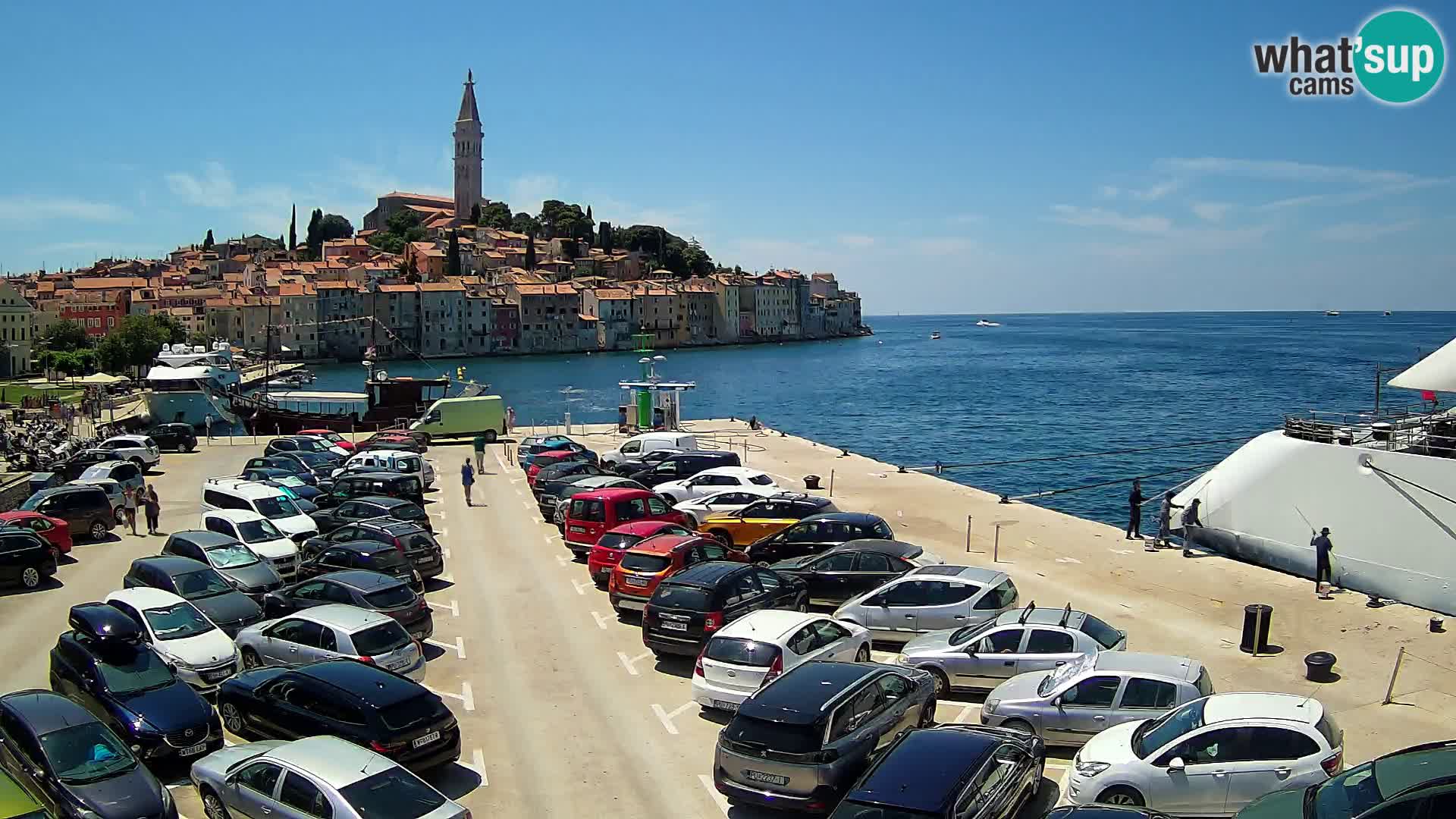 ROVINJ WEBCAM panorama of city – Istria – Croatia