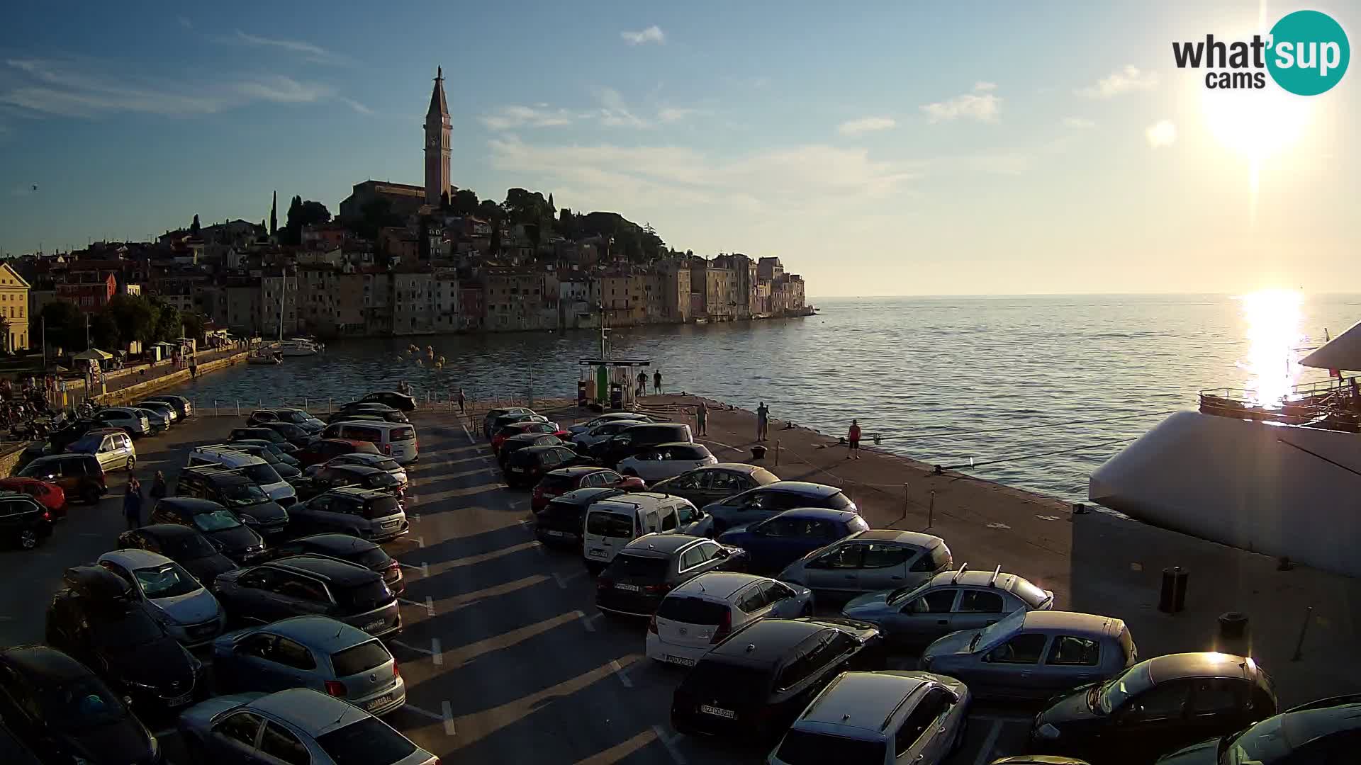 Webcam Rovinj panorama de la ciudad | Istria
