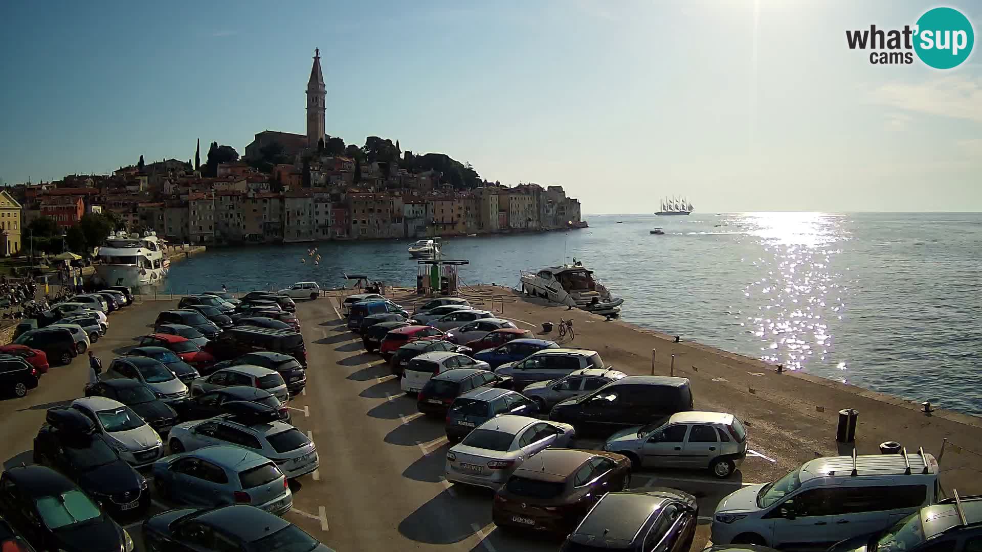 ROVINJ WEBCAM panorama of city – Istria – Croatia