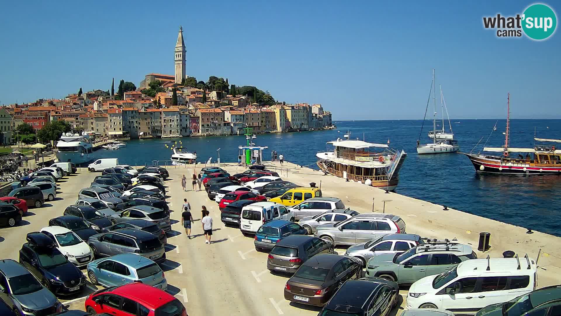 Webcam ROVIGNO Panorama della Città di Rovinj – Istria