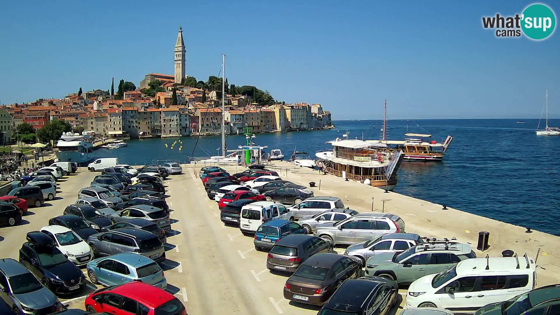 Webcam ROVIGNO Panorama della Città di Rovinj – Istria