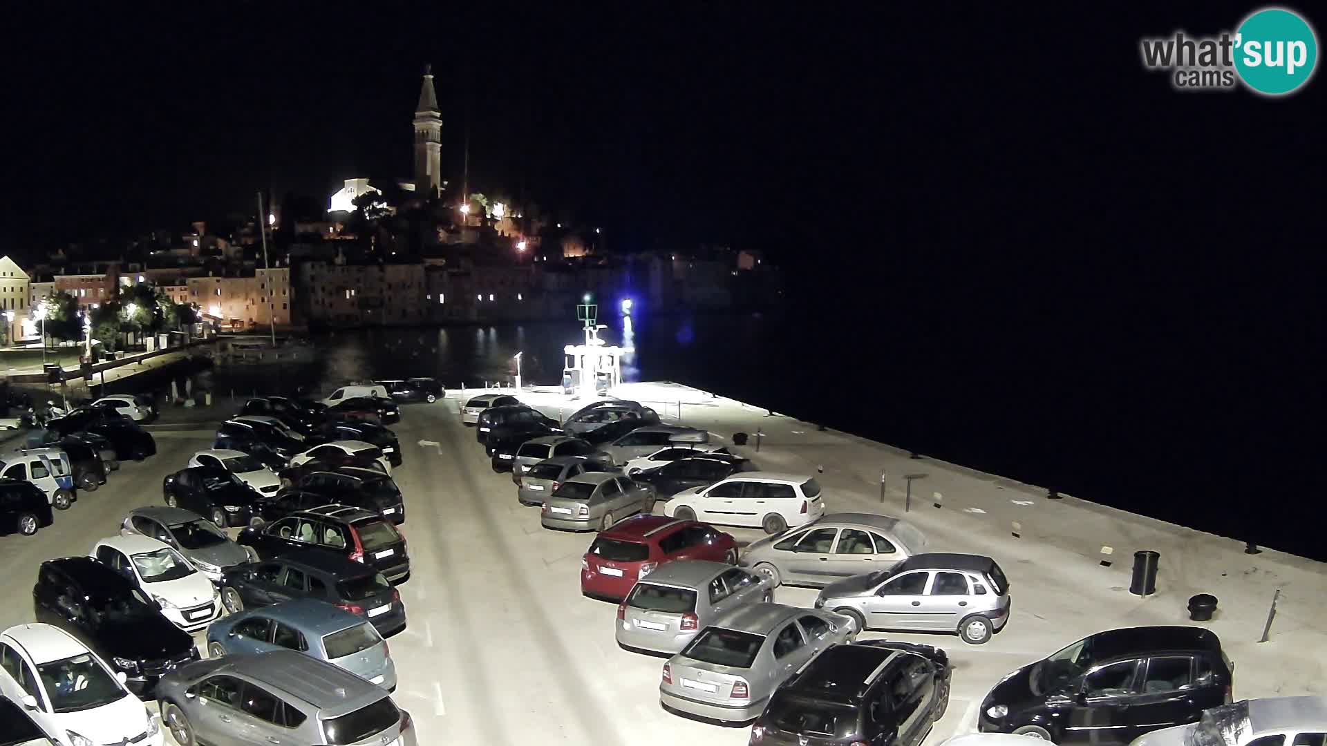 Webcam Rovinj panorama de la ciudad | Istria
