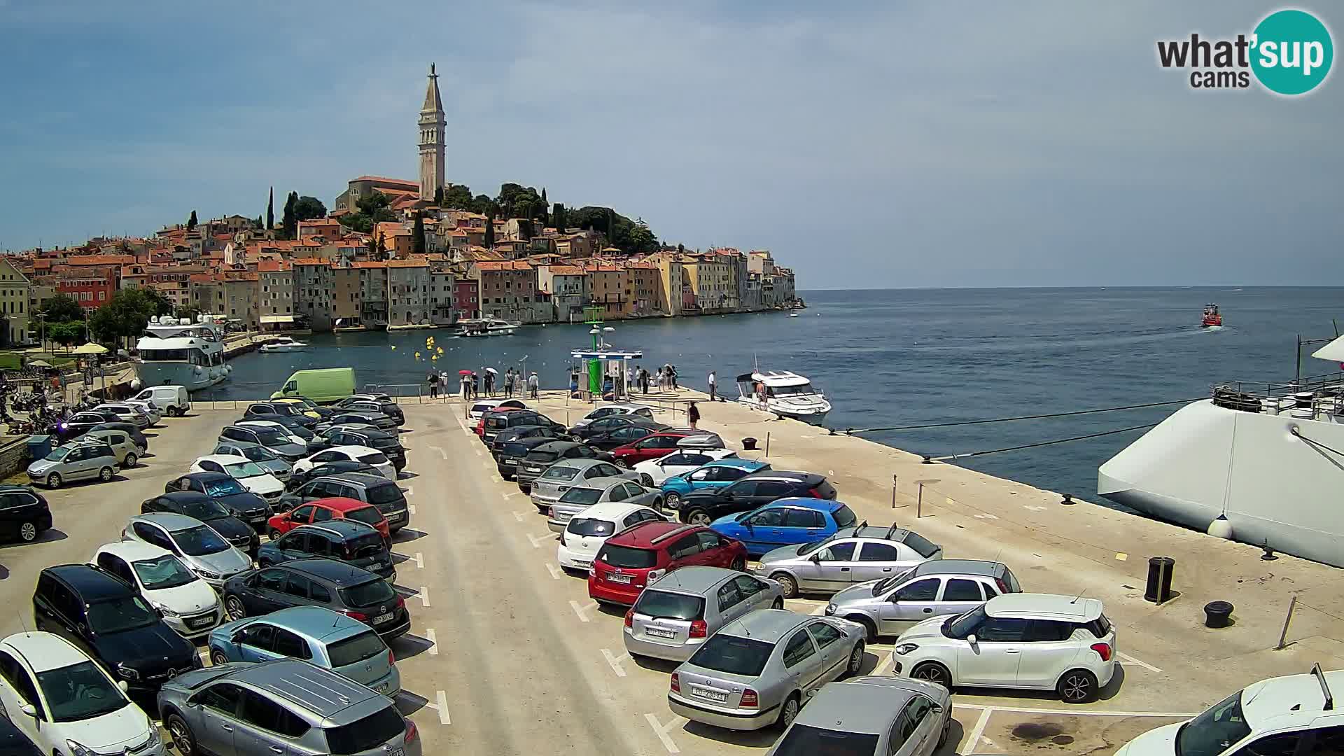ROVINJ WEBCAM panorama of city – Istria – Croatia