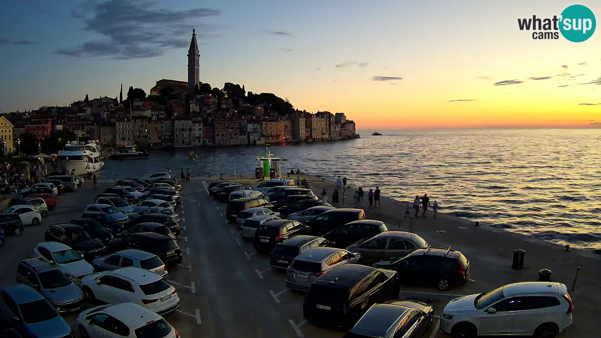 ROVINJ WEBCAM panorama of city – Istria – Croatia