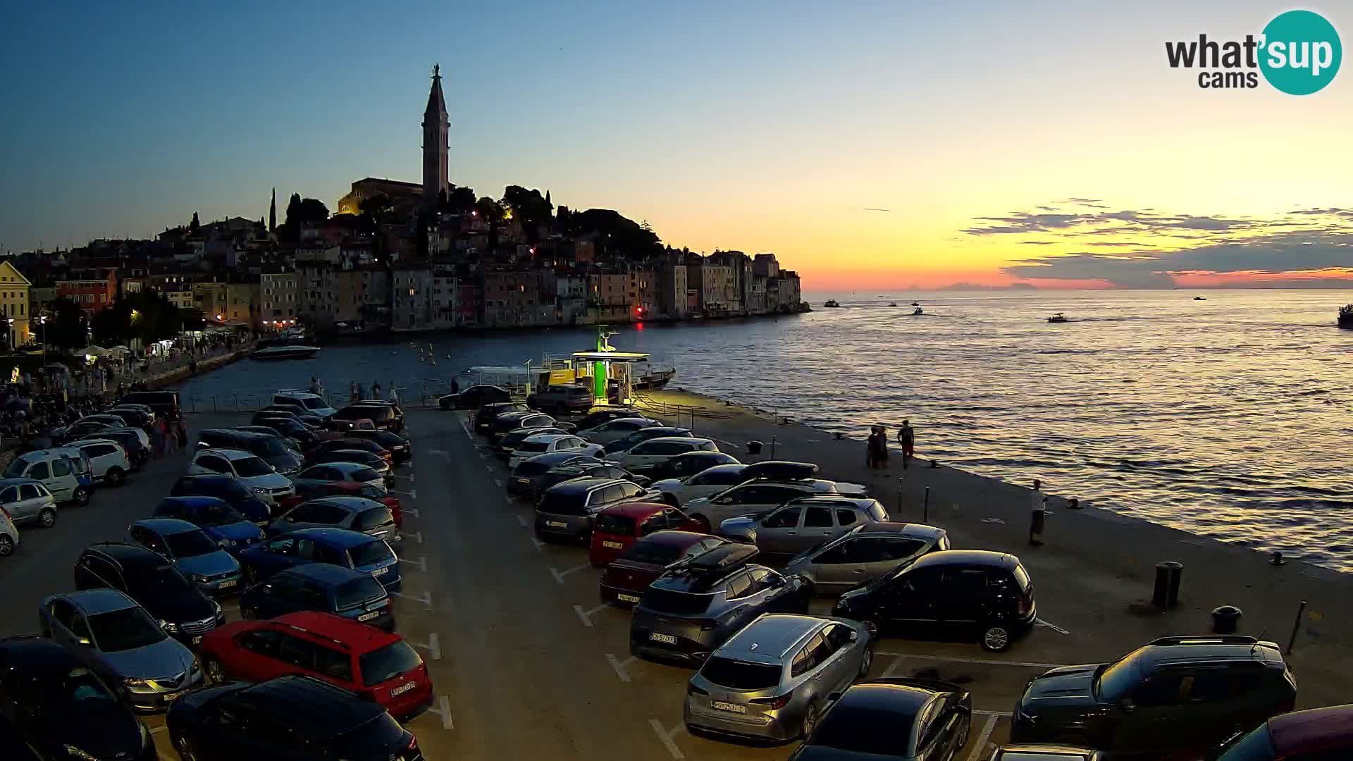 ROVINJ WEBCAM panorama of city – Istria – Croatia