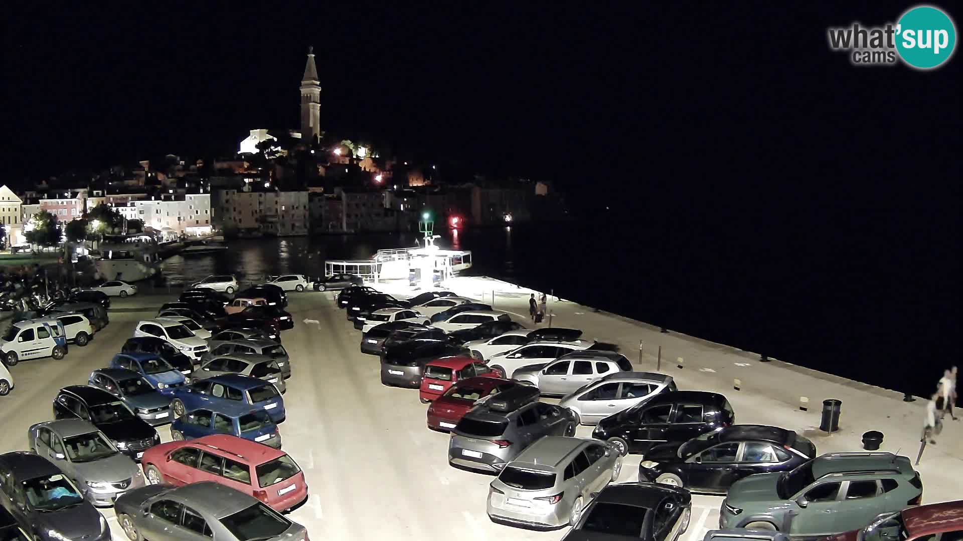 Web kamera Rovinj panorama grada