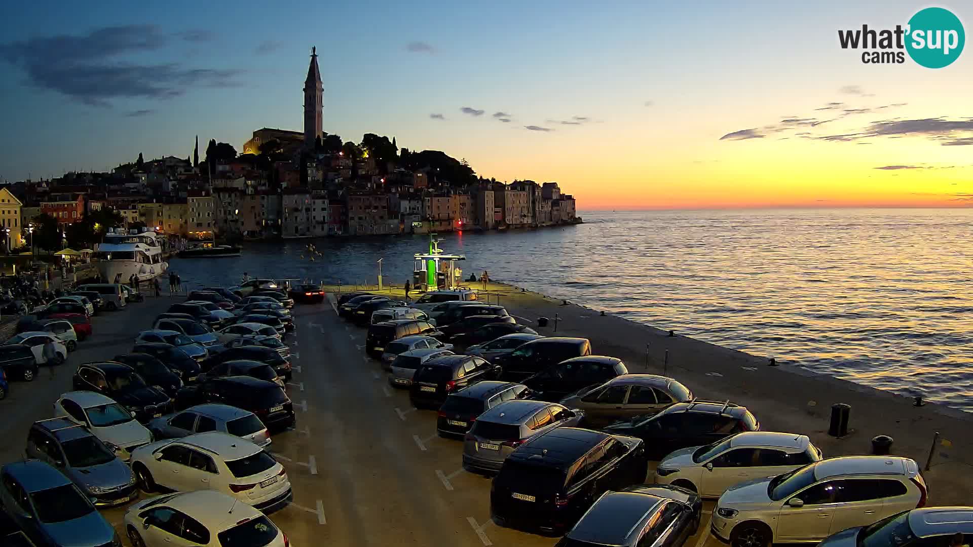 ROVINJ WEBCAM panorama of city – Istria – Croatia